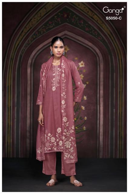 Ganga keshvika 5050 dress material wholesale in hyderabad